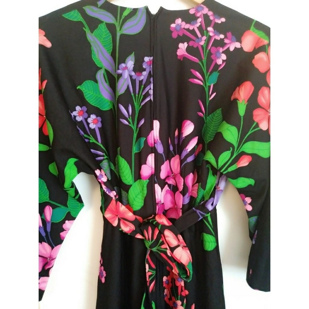$65 Tori Richard Vintage 70s Kimono Hawaiian - Picture 3 of 5